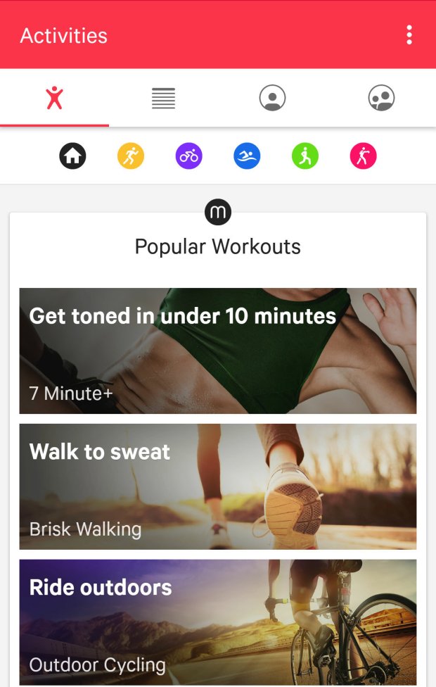 Moov Now - You can choose your workout