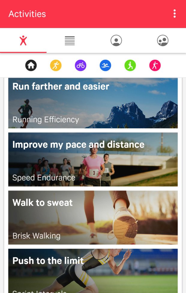 Set your goals on Moov Now