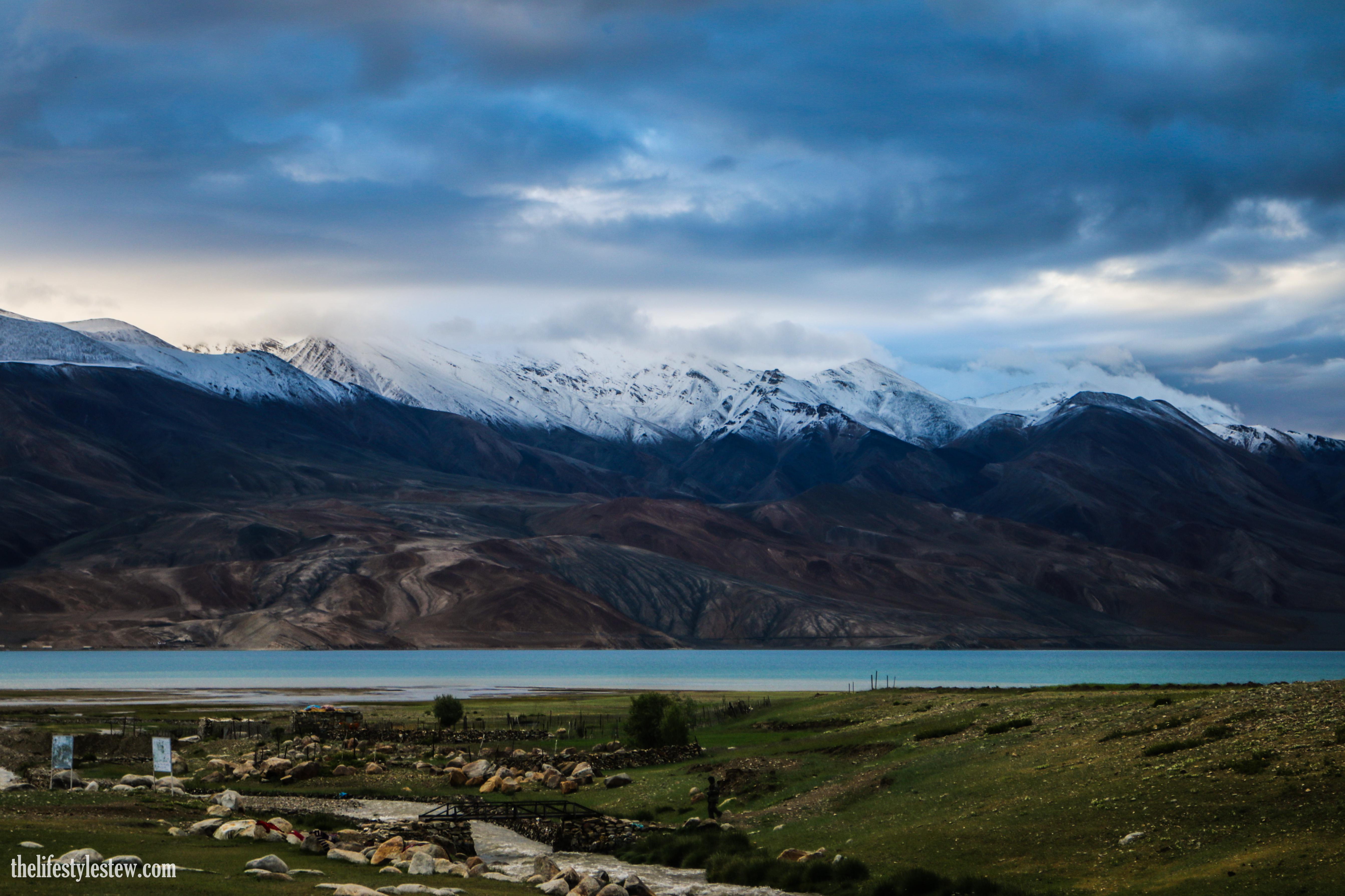 Breathtaking views at Tso Moriri