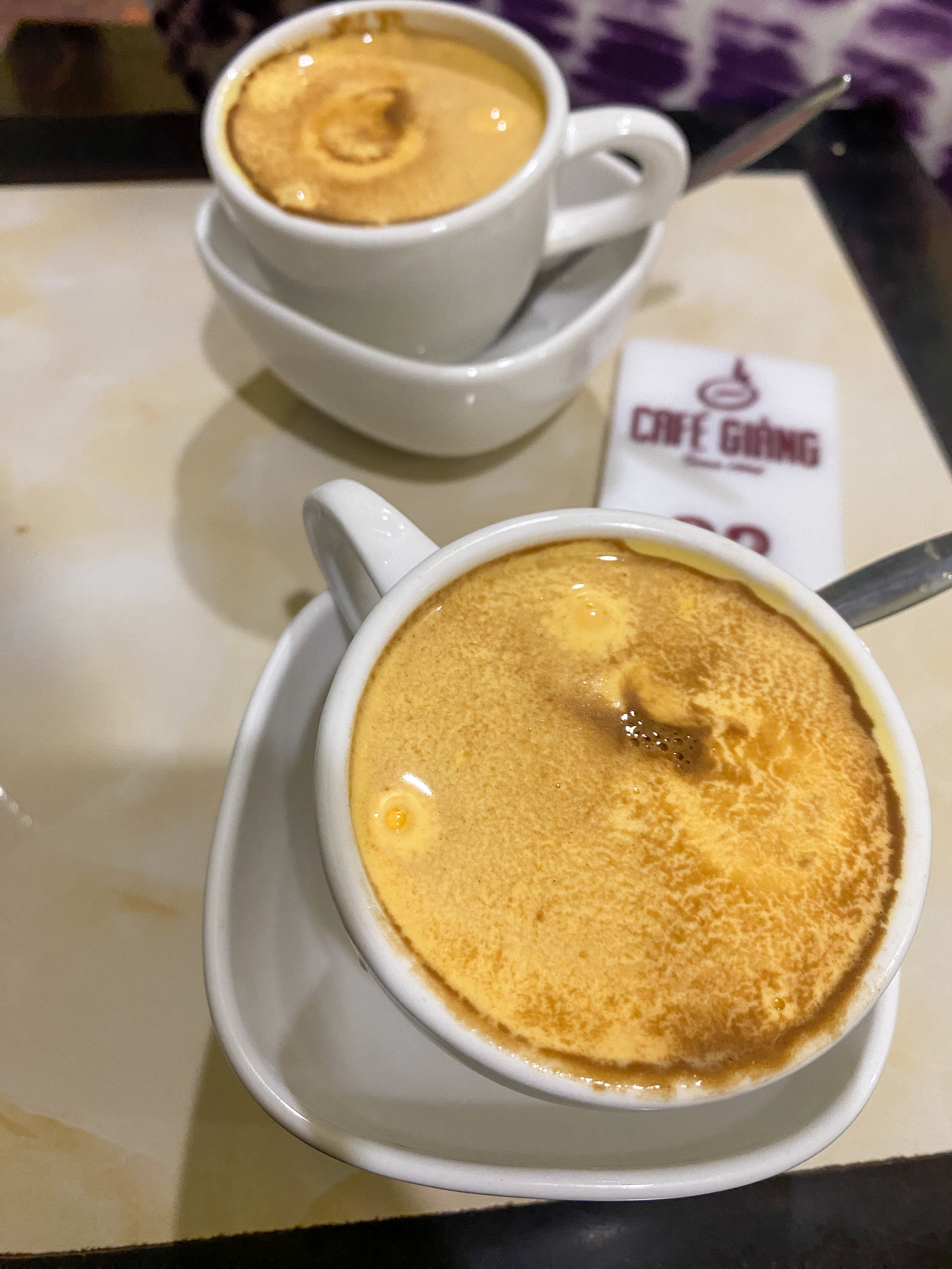Egg Coffee in Vietnam